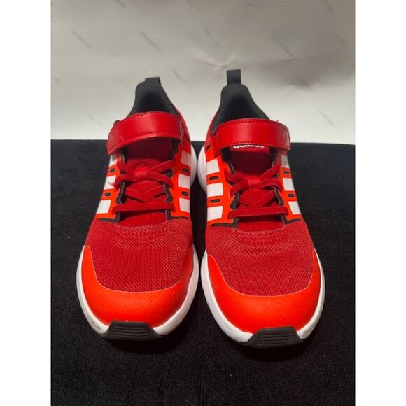ADIDAS Fortarun 2.0 Cloudfoam Sport Running unisex kids sneaker Size 2 1/2 - Picture 1 of 5